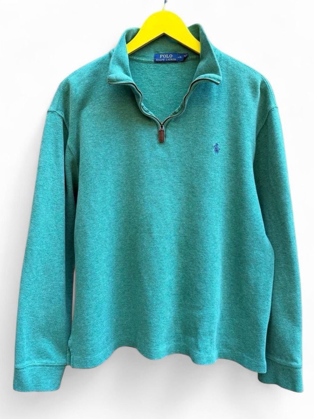 Polo Ralph Lauren Quarter Zip Pullover Sweater Mens L